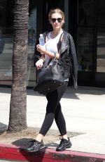 ASHLEE SIMPSON Out and About in Studio City 08/05/2016