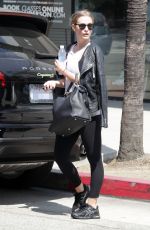 ASHLEE SIMPSON Out and About in Studio City 08/05/2016