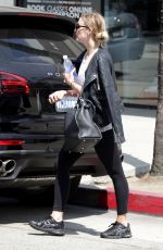 ASHLEE SIMPSON Out and About in Studio City 08/05/2016
