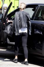 ASHLEE SIMPSON Out and About in Studio City 08/05/2016