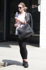 ASHLEE SIMPSON Out and About in Studio City 08/05/2016