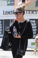ASHLEY BENSON Out Shopping in West Hollywood 08/30/2016