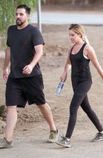 ASHLEY TISDALE Out Hiking in Hollywood 08/23/2016