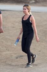 ASHLEY TISDALE Out Hiking in Hollywood 08/23/2016