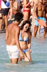 AURORA RAMAZOTTI in Bikini at a Beach in Formentera 08/02/2016