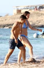 AURORA RAMAZOTTI in Bikini at a Beach in Formentera 08/02/2016