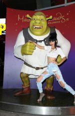 BAI LING at Madame Tussauds in Hollywood 08/08/2016