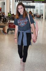 BAILEE MADISON at Toronto Pearson International Airport 08/01/2016