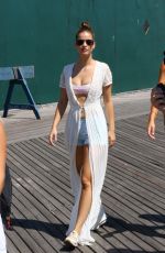 BARBARA PALVIN at Sports Illustrated Summer of Swim Fan Festival at Coney Island 08/28/2016