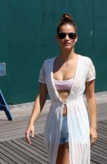 BARBARA PALVIN at Sports Illustrated Summer of Swim Fan Festival at Coney Island 08/28/2016