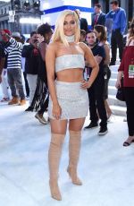 BEBE REXHA at 2016 MTV Video Music Awards in New York 08/28/2016