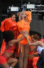 BEBE REXHA at V Festival at Hylands Park in Chelmsford 08/20/2016