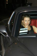 BEHATI PRINSLOO Leaves a Dinner in West Hollywood 07/30/2016