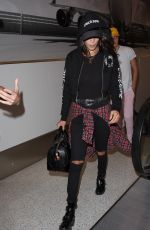 BELLA HADID at Los Angeles International Airport 08/17/2016