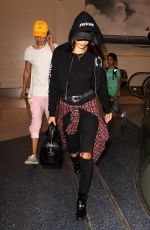 BELLA HADID at Los Angeles International Airport 08/17/2016
