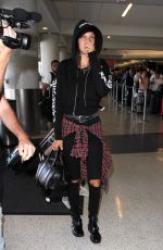 BELLA HADID at Los Angeles International Airport 08/17/2016