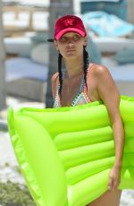 BELLA HADID in Bikini at a Beach in Turks and Caicos 08/12/2016