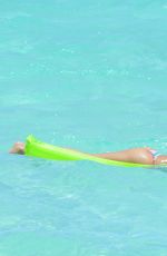 BELLA HADID in Bikini at a Beach in Turks and Caicos 08/12/2016