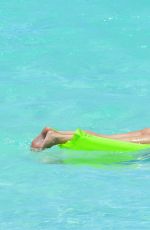 BELLA HADID in Bikini at a Beach in Turks and Caicos 08/12/2016