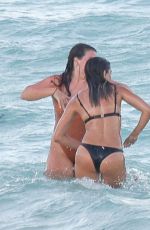 BELLA HADID in Bikini at a Beach in Turks and Caicos 08/12/2016