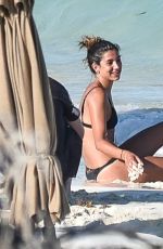 BELLA HADID in Bikini at a Beach in Turks and Caicos 08/12/2016