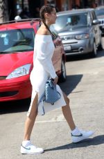 BELLA HADID Out and About in Los Angeles 08/03/2016
