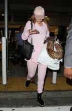 BELLA THORNE at Los Angeles International Airport 08/10/2016