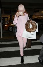 BELLA THORNE at Los Angeles International Airport 08/10/2016