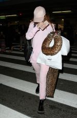 BELLA THORNE at Los Angeles International Airport 08/10/2016