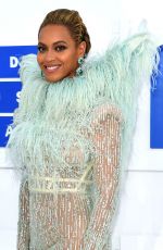 BEYONCE at 2016 MTV Video Music Awards in New York 08/28/2016