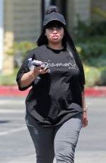 BLAC CHYNA Out and About in Calabasas 08/02/2016
