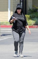 BLAC CHYNA Out and About in Calabasas 08/02/2016