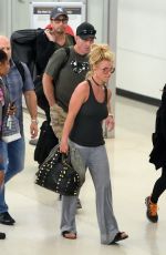 BRITNEY SPEARS at Newark Airport in New York 08/25/2016