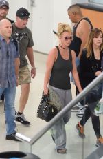 BRITNEY SPEARS at Newark Airport in New York 08/25/2016