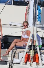 BRITNEY SPEARS in Bikini at a Boat in Hawaii 08/06/2016