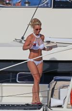 BRITNEY SPEARS in Bikini at a Boat in Hawaii 08/06/2016