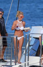 BRITNEY SPEARS in Bikini at a Boat in Hawaii 08/06/2016