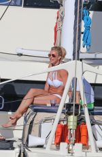 BRITNEY SPEARS in Bikini at a Boat in Hawaii 08/06/2016