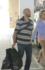 BRITNEY SPEARS Out and About in West Hills 07/31/2016