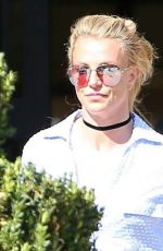 BRITNEY SPEARS Out and About in West Hills 07/31/2016