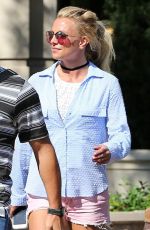 BRITNEY SPEARS Out and About in West Hills 07/31/2016