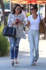 BROOKE BURKE Out and About in Beverly Hills 08/02/2016