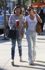 BROOKE BURKE Out and About in Beverly Hills 08/02/2016