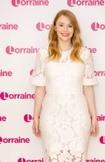 BRYCE DALLAS HOWARD on the Set of Lorraine TV Show in London 08/02/2016
