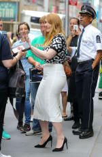BRYCE DALLAS HOWARD Out and About in New York 08/03/2016
