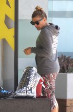 BUSY PHILIPPS Arrives at Soulcycle in Beverly Hills 08/10/2016