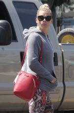 BUSY PHILIPPS Arrives at Soulcycle in Beverly Hills 08/10/2016