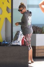 BUSY PHILIPPS Arrives at Soulcycle in Beverly Hills 08/10/2016