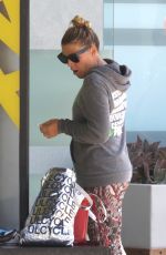 BUSY PHILIPPS Arrives at Soulcycle in Beverly Hills 08/10/2016
