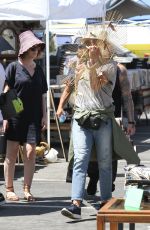 CAMERON DIAZ Out Shopping in Los Angeles 08/14/2016